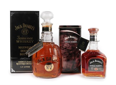 Lot 5125 - Jack Daniel's Old No.7 Tennessee Whiskey, Maxwell House Bottle, released in 1995 this 1.5 litre...