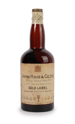 Lot 5127 - John Haig & Co Ltd Gold Label, 1930s bottling ''By Appointment to the Late George V'' (one bottle)