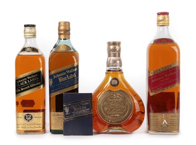 Lot 5134 - Johnnie Walker Blue Label Blended Whisky, 1980s bottling, 43% 75cl (one bottle), Johnnie Walker...