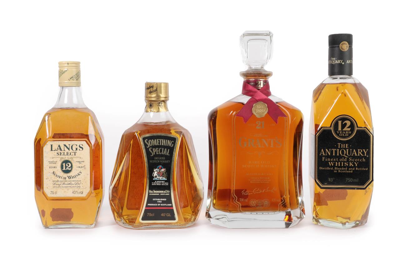 Lot 5135 - Langs Select 12 Years Old Scotch Whisky, blended, matured and bottled by Lang Brothers Ltd.,...