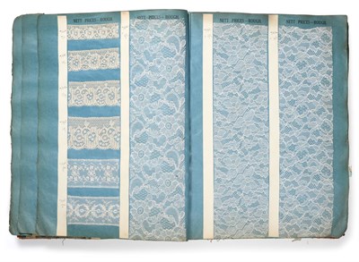 Lot 2014 - French Broderie Anglaise Designs and Sample Book, early 20th century, Labelled to the front...