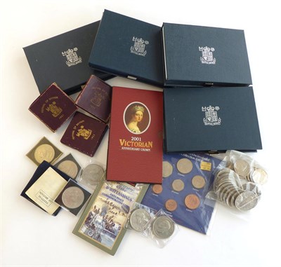 Lot 2010 - 4 x UK Proof Sets: 1983, 1984, 1985 & 1986, with certs, some light toning on cupro-nickel o/wise as