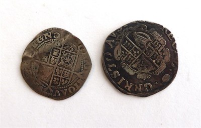 Lot 2022 - Charles I Shilling Tower under the King round garnished shield mm Tun 1636-38 S2791 and...