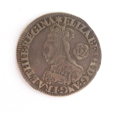 Lot 2037 - Elizabeth I Milled Sixpence 1562, mm star, tall, narrow bust with decorated dress, full, round...