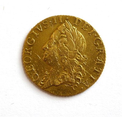 Lot 2059 - George II Half Guinea 1759 Old Head, Good Fine S3685