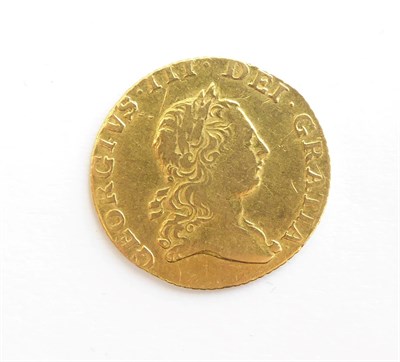Lot 2063 - George III Half Guinea 1768 Second Laur. Head, Good Fine S3732