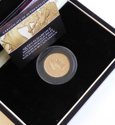 Lot 2095 - Royal Mint Issue Proof 2012 Gold £2 Double Sovereign Presented in London Mint Office Box with...