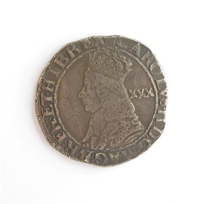 Lot 2134 - Charles II Hammered Halfcrown, 3rd issue with inner circles & mm crown on both sides; light...