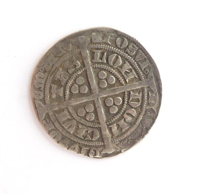 Lot 2139 - Edward III Groat, 4th coinage (1351-77) pre-Treaty period, London Mint, mm Cross 1, Lombardic m...