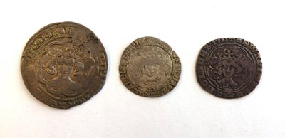 Lot 2140 - Edward III Pre treaty period Groat Series C London Mint mm Cross S1565 VF weak in parts along...