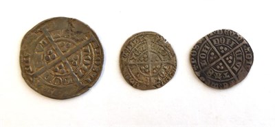 Lot 2140 - Edward III Pre treaty period Groat Series C London Mint mm Cross S1565 VF weak in parts along...