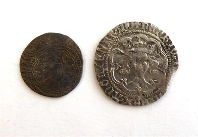 Lot 2145 - Henry V Groat Mullet on right shoulder London Mint S1765 Fine and Henry V Half Groat Annulet...
