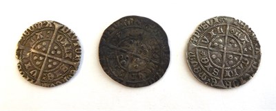 Lot 2147 - Henry VI Groats Rosette-Mascle issue, Calais mm cross. S1859 VF, Annulet issue Calais Mint mm cross