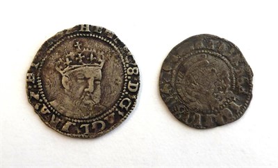 Lot 2151 - Henry VIII hammered Groat Posthumous issue Canebury mint S2408 VF, Halfgroat Posthumous issue...
