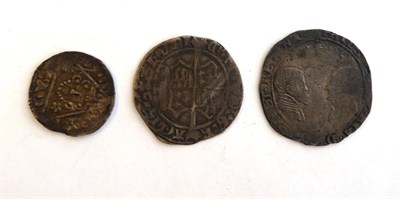 Lot 2152 - Ireland hammered Henry VIII Groat S6473 h I (Jane Seymour) S6473 GF, Henry III Penny Dublin...
