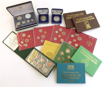 Lot 2183 - 7 x Foreign Proof Sets comprising: British Virgin Islands 1973 '1st Official Coinage,'  6...