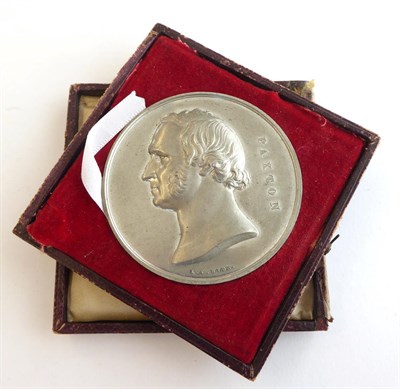 Lot 2203 - Commemorative Medal 'Opening of the Crystal Palace 1854' by L C Wyon; obv. left-facing bust of Sir