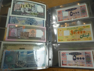 Lot 2219 - Hendon Banknote Album Containing a comprehensive collection of approximately 140 Notes from...