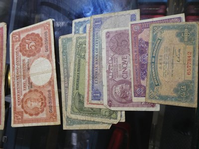 Lot 2244 - Miscellaneous Lot comprising: proof set 1953 10 coins farthing to crown, in RM case of issue,...
