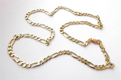 Lot 133 - A 9 Carat Gold Necklace, length 14.4cm