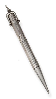 Lot 2399 - A George V Silver Mechanical Centennial Pencil, by Sampson Mordan and Co., London, 1924,...