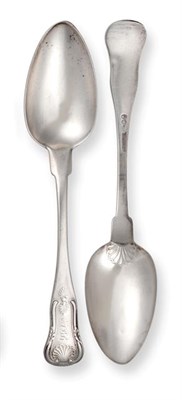 Lot 2493 - A Set of Seven American Silver Table-Spoons, Maker's Mark J&IC&C, Probably for John and James...