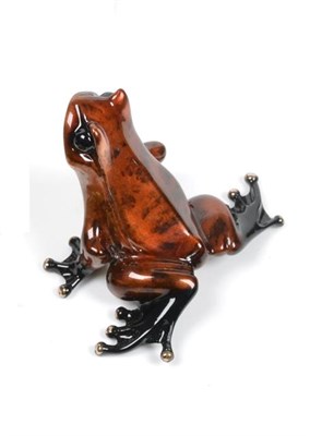 Lot 2519 - Tim 'Frogman' Cotterill (b.1950) ''Flame'' Signed and numbered 197/260, further signed 'Frogman' in