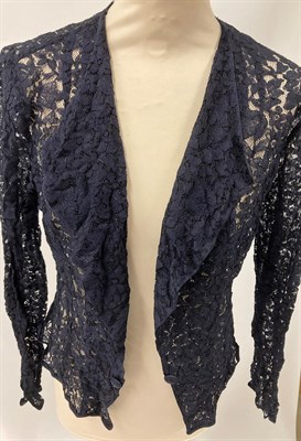Lot 2033 - Circa 1920s and Later Costume, including a black chiffon and heavily beaded evening jacket;...