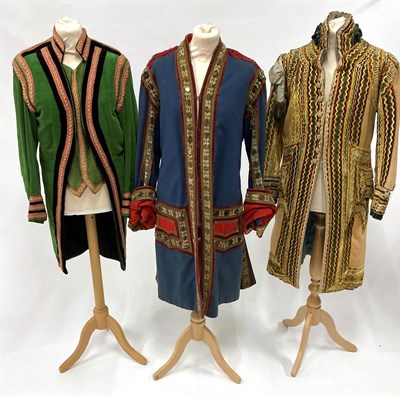 Lot 2037 - Assorted 20th Century Theatrical Costume, including L & H Nathan London, a red wool academic...