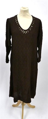 Lot 2044 - Assorted 1930/1940s Evening and Cocktail Dresses, including a crepe full length dress in pale pink