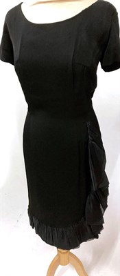 Lot 2061 - Circa 1950s and Later Ladies' Cocktail and Evening Dresses, comprising a Henry Rosenfeld black...