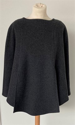 Lot 2082 - A Circa 2000 Burberry Lady's Grey Wool Poncho lined in beige wool This poncho was a sample...