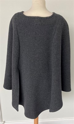 Lot 2082 - A Circa 2000 Burberry Lady's Grey Wool Poncho lined in beige wool This poncho was a sample...