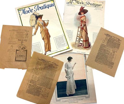 Lot 2096 - Early 20th Century French Magazine La Mode Pratique, 17 volumes dating from February 1904-1914,...