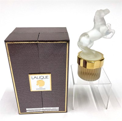 Lot 2141 - 'Equus' by Lalique Eau De Parfum, Flacon Collection Mascots, 100ml Pour Homme Fragrance (2002)...