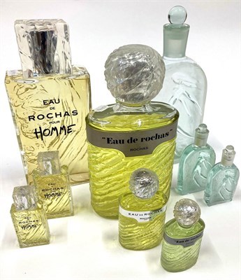 Lot 2143 - Three Graduated Sets of Rochas Advertising Display Dummy Factices, comprising 'Fleur D'Eau',...