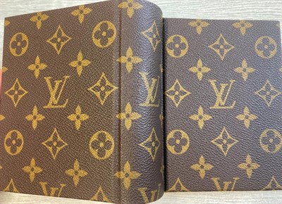 Lot 2163 - Circa 1980s Louis Vuitton Photograph Album, mounted with LV monogrammed canvas leather, with...