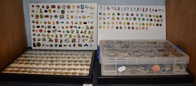 Lot 5 - A collection of enamel and other badges