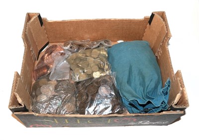 Lot 126 - An accumulation of pre-decimal bronze coins, pennies, halfpennies & farthings, Victoria to...