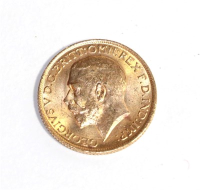 Lot 166 - A gold full sovereign dated 1914
