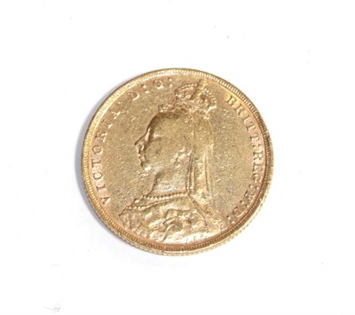 Lot 167 - A gold full sovereign dated 1890