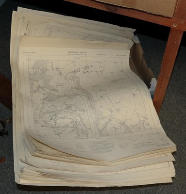 Lot 205 - A group of Ordnance Survey maps, mostly Yorkshire, circa 1970