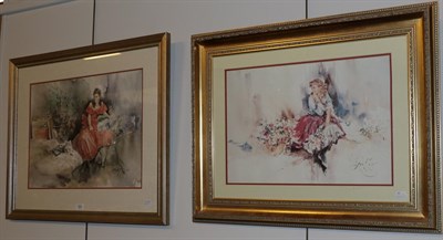 Lot 265 - A pair of reproduction prints after Gordon King (2)