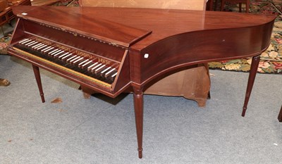 Lot 387 - Harpsichord by Johannes Morley, London no.3018, with 61 keys, 74'' wide