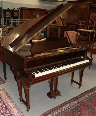 Lot 464 - A Steck mahogany cased baby grand piano