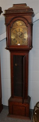 Lot 500 - ~ An oak eight day longcase clock, signed Cuth Darnton, Chester Lee Street, late 18th century