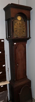 Lot 504 - ~ A mahogany eight day longcase clock, signed Mathison, Berwick, late 18th century