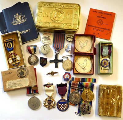 Lot 46 - A First World War Pair, comprising British War Medal and Victory Medal, awarded to 1624...