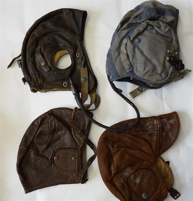 Lot 90 - A Pair of Second World War RAF Irvin Sheepskin Lined Flying Trousers, with leather and...