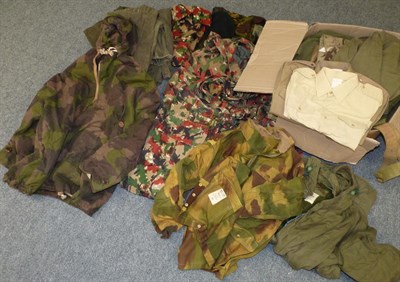 Lot 96 - A Quantity of Mainly British Army Surplus Clothing, including a Denison Smock, size 6, with...